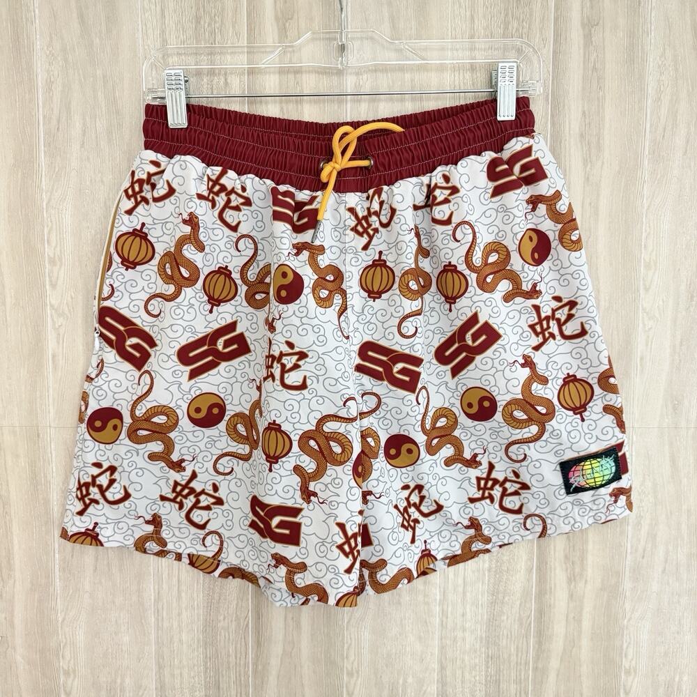 SLUNKS Shorts L SG Elite Year Of The Snake 5” High Performance Volleyball Lined
